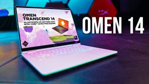 HP Omen Transcend 14 Dengan Processor Intel Core Ultra 9